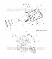 MOTOR, LUFTEINLASS