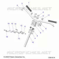 UPPER LENKEN &amp; HANDLEBAR ASM.