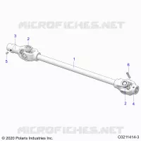 ANTRIEB, FRONT PROP SHAFT