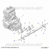 MOTOR, MOUNTING & LONG BLOCK