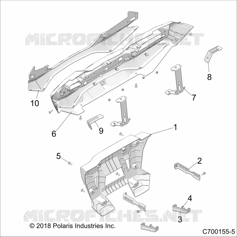 KAROSSERIE HINTEN BUMPER