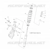 FRONT SUSPENSION STREBE