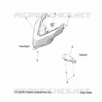 ELEKTRIC, HEADLIGHT AND TAILLIGHT
