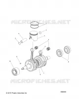 ENGINE, PISTON   KURBELWELLE