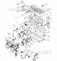 ZYLINDER  500 EFI 0952774, EFI SKS 0952574,   EFI SKS PT 0952974, (4929052905C011)