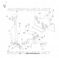 BREMSES, BREMSE PEDAL AND REAR MASTER CYLINDER