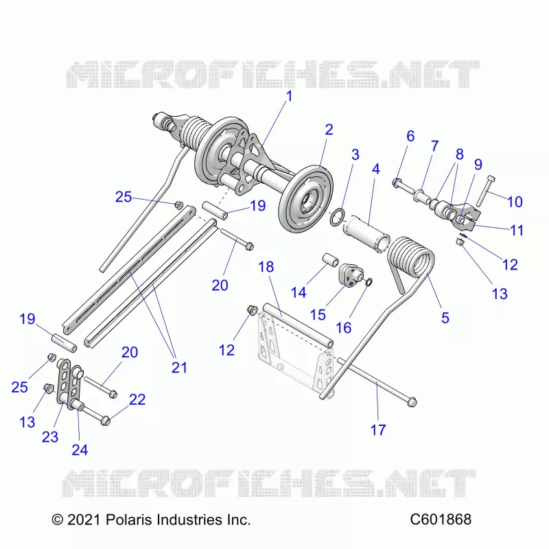 SUSPENSION, HINTER DREHMOMENTARM