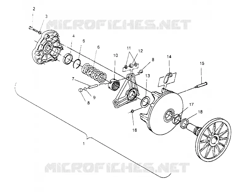 Antriebskupplung ASSEMBLY  RXL 0956768 (4930783078C001)