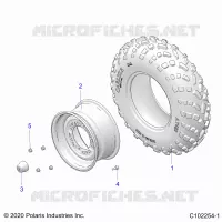 RADS, FRONT TIRE