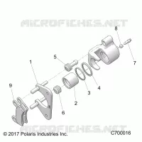 BRAKES, HINTERSATTELS