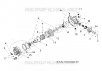 ANTRIEB, FRONT GETRIEBEGEHÄUSE INTERNALS