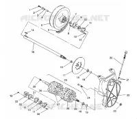 ANTRIEB ASSEMBLY XLT/0930767,XLT SP/0930667    XLT SKS/0930567 (4923012301018A)