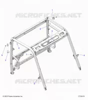 CHASSIS, CAB RAHMEN AREA, AND BRAKE EDGE COVER