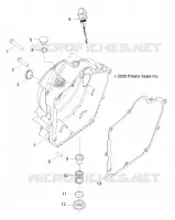 CRANKCASE COVER, RH
