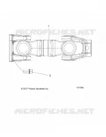 DRIVE TRAIN, KARDANWELLE, REAR