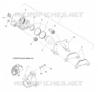HINTERBREMSE CALIPER