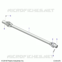ANTRIEB, PROP SHAFT, FRONT