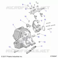 ENGINE, LUFTEINLASS MANIFOLD