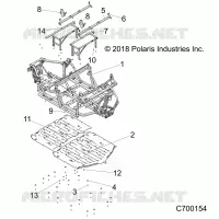 CHASSIS, MAIN FRAME AND SKID PLATES
