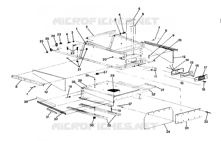 RACK   TUNNEL EXTENSION (4910931093003A)