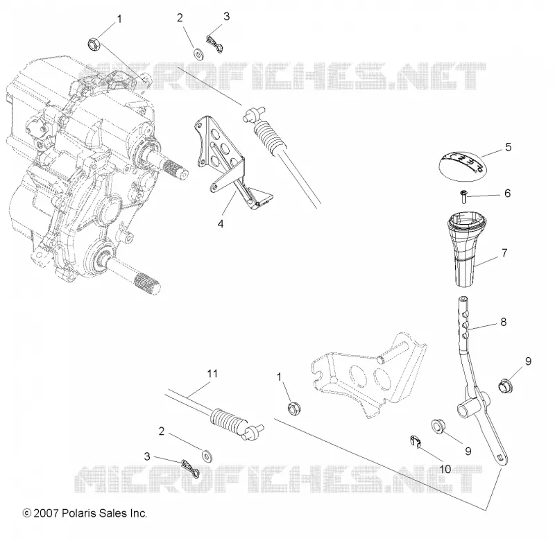 ANTRIEB, GEAR SELECTOR
