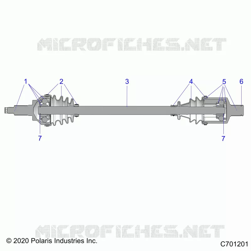 ANTRIEB, FRONT HALF SHAFT