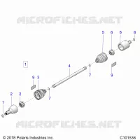 DRIVE TRAIN, VORDERACHSE