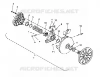 Antriebskupplung ASSEMBLY TRAIL / 0930761 (4923222322025A)