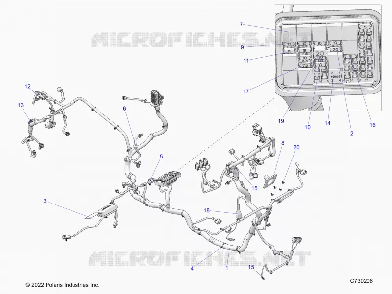 ELEKTRIC, WIRE HARNESS