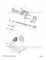 BRAKES, BREMSZANGE HINTEN