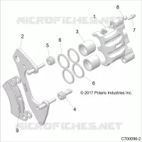 VORDERBREMSE CALIPER