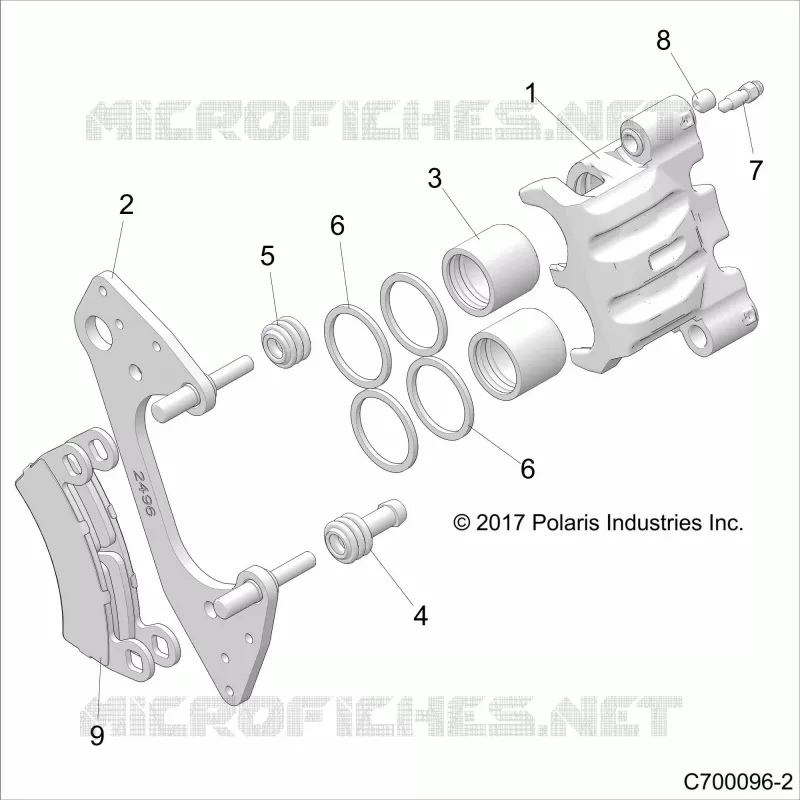 VORDERBREMSE CALIPER