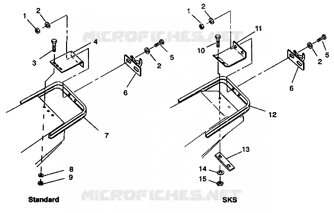 HITCH ASSEMBLY 500 EFI E942774 and  EFI SKS E942574 (49274127410002)