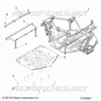 CHASSIS, MAIN RAHMEN