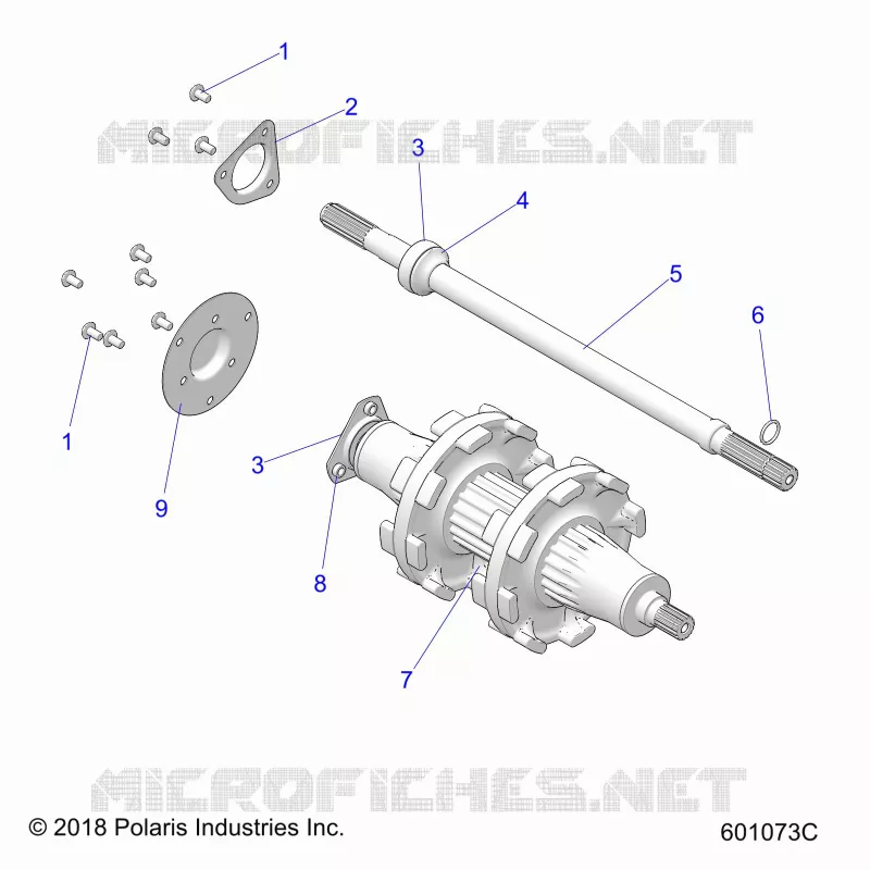 ANTRIEB, JACKSHAFT AND DRIVESHAFT