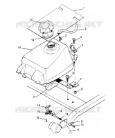 TANK ASSEMBLY 2x4 400L W957540 (4930093009A012)