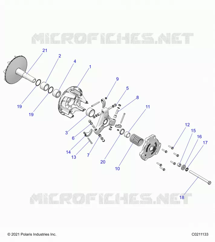 ANTRIEB, PRIMARY CLUTCH