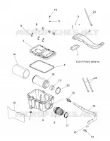MOTOR, LUFTEINLASS SYSTEM