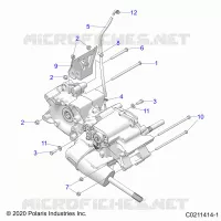 ANTRIEB, MAIN GEARCASE MOUNTING