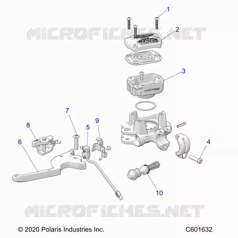 BRAKES, MASTER CYLINDER ASM.