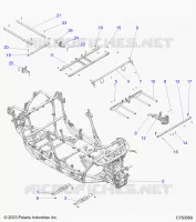 CHASSIS, MAIN RAHMEN