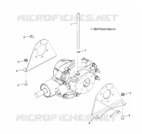 GETRIEBEGEHÄUSE MOUNTING, REAR