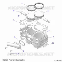 ZYLINDER AND PISTON