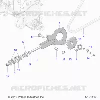 DRIVE TRAIN, KETTENSPANNER AND SPROCKET