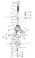 VERGASER XLT RMK 0960956, XLT SKS 0960556 AND EUROPEAN XLT SKS E960556 (4931813181C012)