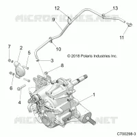 DRIVE TRAIN, MAIN GEARCASE MOUNTING