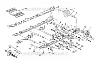 SUSPENSION ASSEMBLY XLT 0950756, XLT SKS 0950556,  XLT SKS EURO E950556   X (4928842884B013)