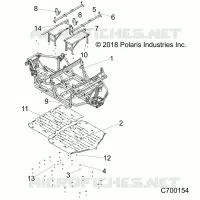 CHASSIS, MAIN FRAME AND SKID PLATES