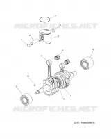 ENGINE, PISTON AND KURBELWELLE