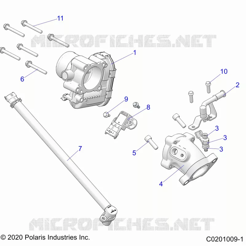 ENGINE, DROSSELKLAPPENGEHÃ„USE AND FUEL RAIL